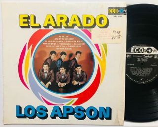 El Arado Los Apson Lp Rare Mexican Vinyl Rock