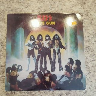 Kiss Love Gun Lp Complete With Insert & Flyer & Kiss Love Gun 1977