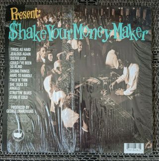 The BLACK CROWES Shake Your Money Maker DEF AMERICAN orig LP in SHRINK w/ HYPE 2