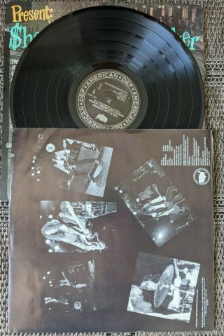 The BLACK CROWES Shake Your Money Maker DEF AMERICAN orig LP in SHRINK w/ HYPE 3