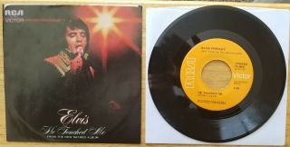 Semi - Rare 3s / 3s Elvis Presley " He Touched Me " W/ Sleeve 74 - 0651