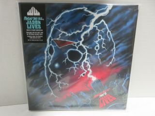 Friday The 13th Vi Jason Lives Waxwork Records 180 Gram Colored Vinyl Red & Blue