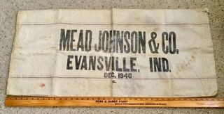 Mead Johnson & Company Evansville Indiana Bemis Seamless Feed / Seed Bag 2