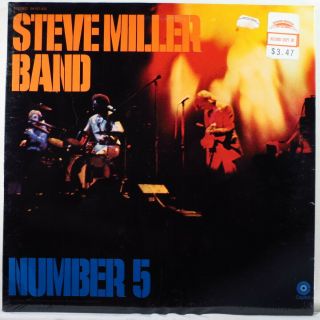 Steve Miller Band - Number 5 1st Us Issue 1970 Lp Nicky Hopkins