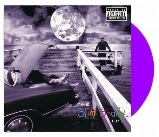 Eminem,  ‎the Slim Shady Lp,  Purple Colored Vinyl 2lp Set &,  Oop Rare
