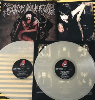 Cradle Of Filth Cruelty And The Beast Limited To 300 Glow In The Dark 2xlp Vinyl