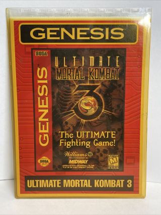 Ultimate Mortal Kombat 3 Sega Genesis Game Hanger - Target - Toys R Us - Walmart