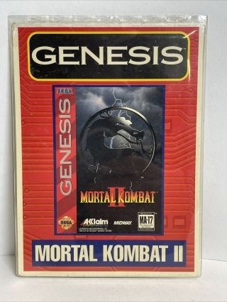 Mortal Kombat 2 Sega Genesis Game Hanger - Target - Toys R Us - Walmart