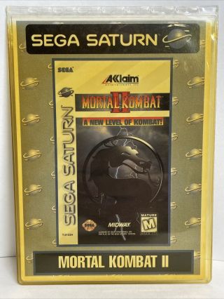 Mortal Kombat 2 Sega Saturn Game Hanger - Target - Toys R Us - Walmart