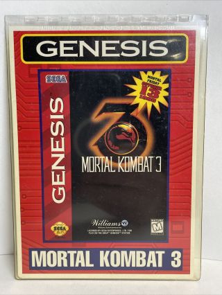 Mortal Kombat 3 Sega Genesis Game Hanger - Target - Toys R Us - Walmart