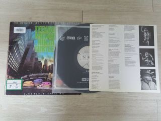 Teenage Mutant Ninja Turtles Ost Promo 1990 Korea Orig Vinyl Insert