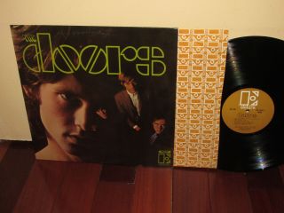 The Doors Debut S/t Eks 74007 Gold Label Lp Jan 1967 " 1a/1d " Stereo Nm