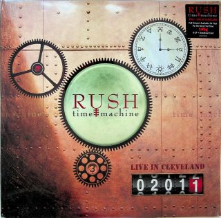 Rush Time Machine Live 2011 In Cleveland 4 - Lp (2019 Vinyl) The Best Of/prog
