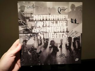 Nathaniel Rateliff & The Night Sweats Ep 10 Inch - Signed By All Members - Rare