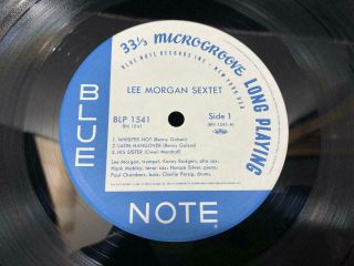 LEE MORGAN SEXTET BLUE NOTE BLP 1541 OBI MONO JAPAN VINYL LP 3