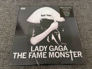 Lady Gaga 3 Lp The Fame Monster Limited Edition Colored Vinyl Record Box Set Uo