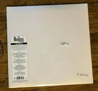 The Beatles White Album Mono Reissue Numbered Apple Records 180 Gm German Nis