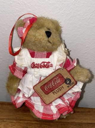 Coca Cola Boyds Bear Plush Collectable