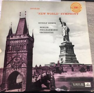 Asd 380 Lp - Ed1 Dvorak - Rudolf Kempe Berlin Po - World Symphony - C/g Label