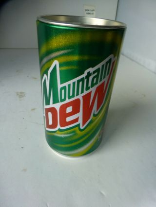 Limited Edition Mountain Dew Nascar With Diecast Car In Pop Can.  Never Opened