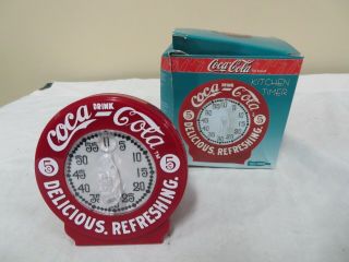 1996 In The Box Coca Cola Brand Kitchen Timer