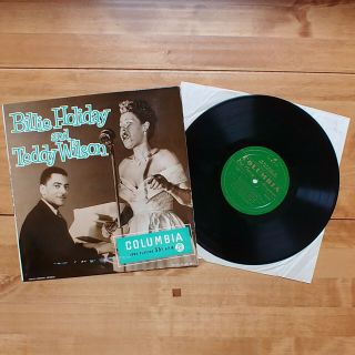 10 " 33 The " Billie Holiday And Teddy Wilson " Orchestras Vocals Columbia 33s 1034