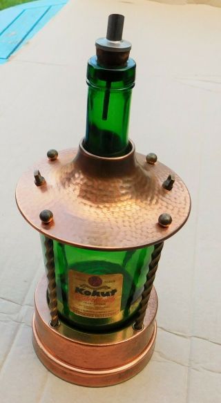 Kohut,  Kohut Tut Gut,  Bottle In Copper/brass? Cradle With Music Box Underneath.