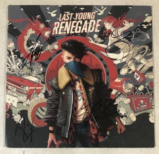All Time Low Last Young Renegade Vinyl Fueled By Ramen Signed By Hand