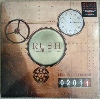 Rush - Time Machine 2011 Live - Lp Set Vinyl -