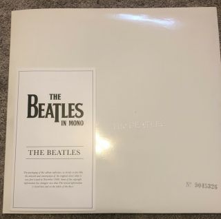 Beatles [white Album] [mono Vinyl] By The Beatles (vinyl,  Sep - 2014)