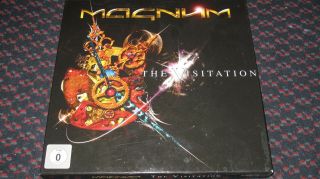 Magnum The Visitation Cd/lp/ Book/dvd Yellow Double Boxed Vinyl Lp Near