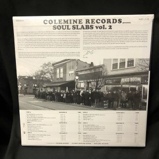 COLEMINE SOUL SLABS vol.  2 3 LP numbered rsd RED colored vinyl 2