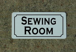 Sewing Room Metal Sign 4 Retro Vintage Look Home Shop & Quilts