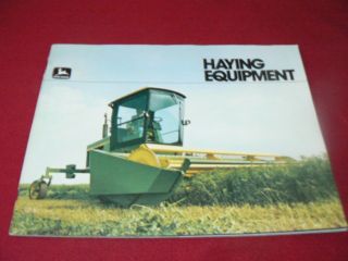 John Deere Haying Equipment Dealers Brochure A - 19 - 79 - 12