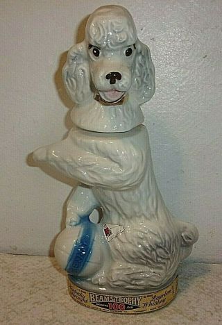 " Penny " Poodle Jim Beam Decanter