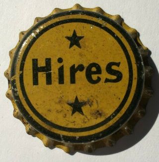 Hires Root Beer Soda Bottle Cap; Circa 1924; Philadelphia,  Pa; Cork