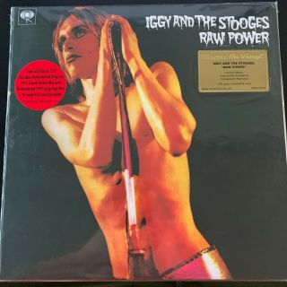 Iggy & The Stooges,  Raw Power,  180g Red Vinyl 2lp Gatefold,  Numbered Limited Ed