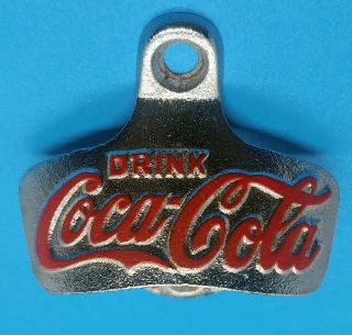 Vintage Drink Coca Cola Starr " X " Mounted Metal Bottle Opener 7 - Brown Co.