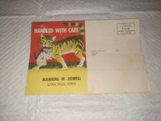 1950 ' s Massey Harris Foldout Poster Sales Brochure 2 Forage Clipper Iowa Falls 2