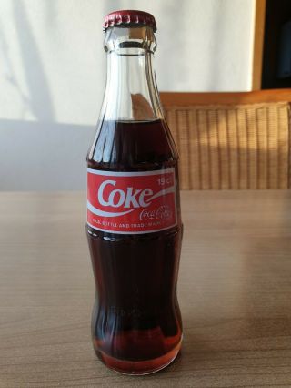 Coca Cola Acl Bottle From Phoenix,  Maurice,  Full Bottle 190 Ml