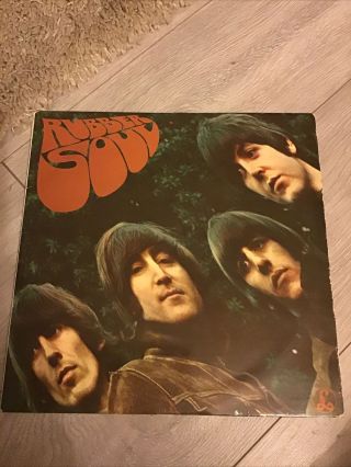 The Beatles - Rubber Soul Vinyl Lp,  Parlophone Mono Pmc 1267 1st Pressing
