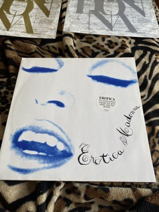 Madonna Erotica Maverick 2 X Lp Rare 1992 1st Press Wx491 Not