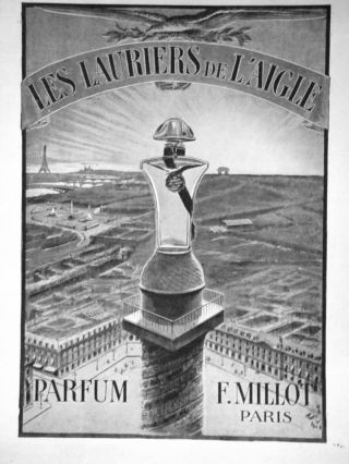 Ad Print 1913 Perfume Les Lauriers De L 