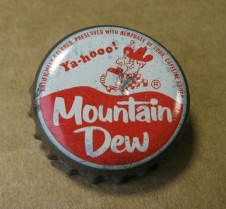 Mountain Dew Soda Cork Cap Pepsi Winston Salem Greensboro Elkin North Carolina