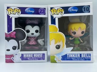 Funko Og Release Pink Dress 23 Minnie Mouse,  10 Tinker Bell Disney