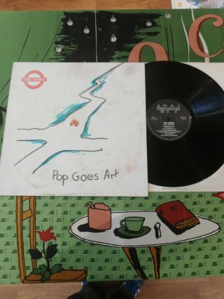 The Times ‎– Pop Go Artpop Art20 Vg/nm - 1983 Hand Draw Sleeve