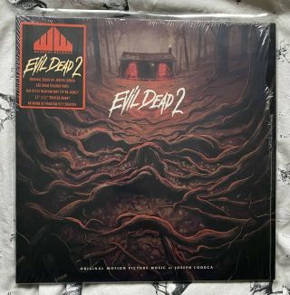 Joseph Loduca ‎– Evil Dead 2 Ltd Red/blue/yellow Swirl Waxwork Subscriber Vinyl