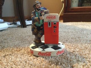 Limited Edition Coca Cola Emmett Kelly Figurine