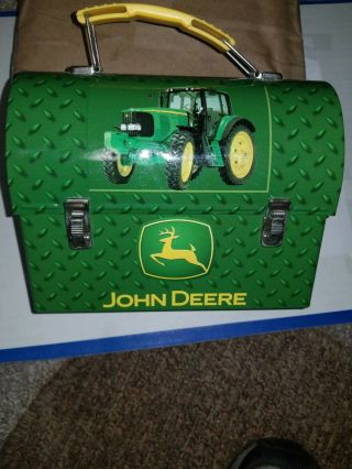 John Deere,  Tin Box Company,  Workmans Carryall,  Mini Lunch Box,  Licensed Product