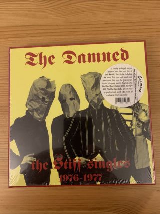 The Damned Stiff Singles 1976 - 77 Box Set 5 X 7 " Punk Sex Pistols